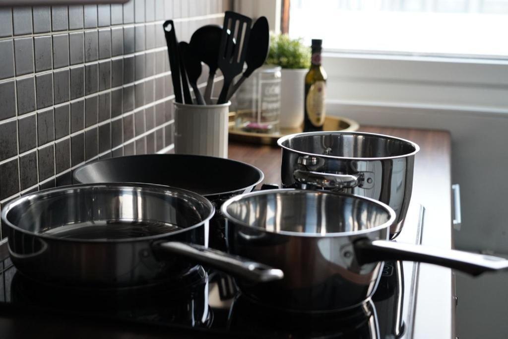 Cozy And Bright 2-Bedroom Apartment Washer And Dryer, King Size Bed Rovaniemi Exteriör bild